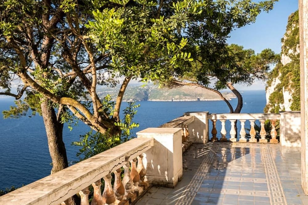 Capri villa for a small wedding